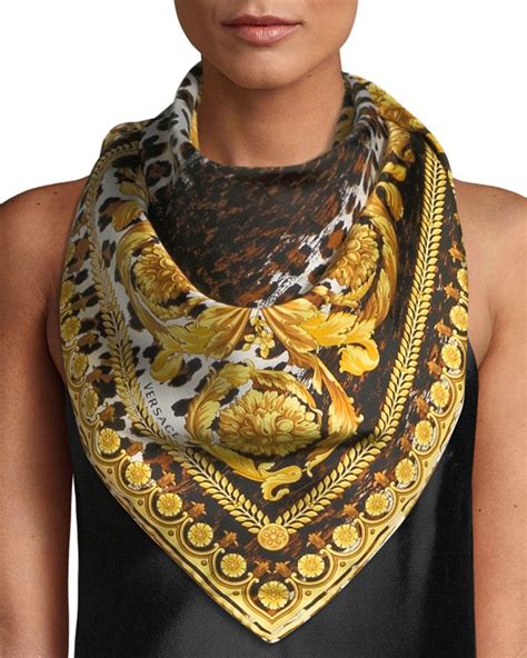 versace collection scarf.